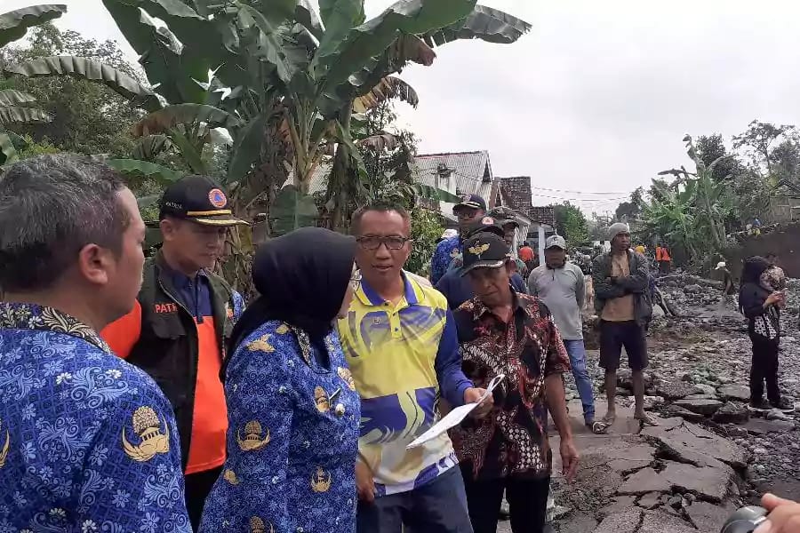 Pemkab Lumajang akan Bangun Bronjong 200 Meter Cegah Banjir Lahar Susulan&nbsp;Semeru