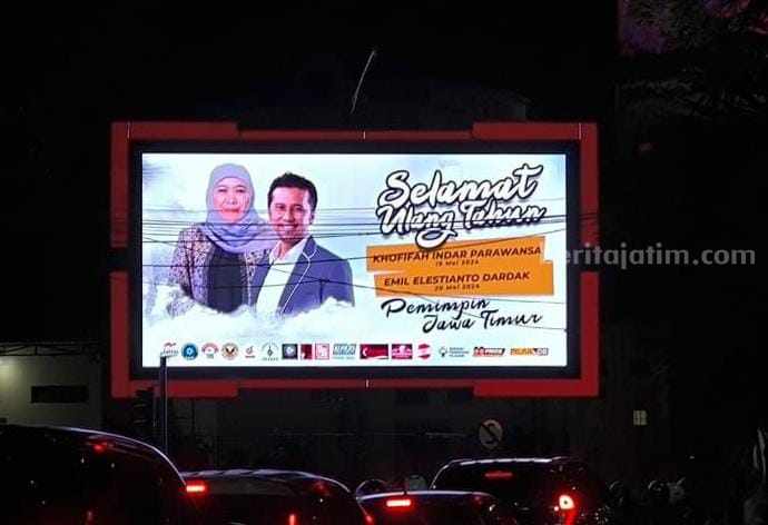 Relawan Prabowo-Gibran Kompak Ucapkan Selamat Ulang Tahun kepada Khofifah-Emil: Pemimpin Jawa&nbsp;Timur!