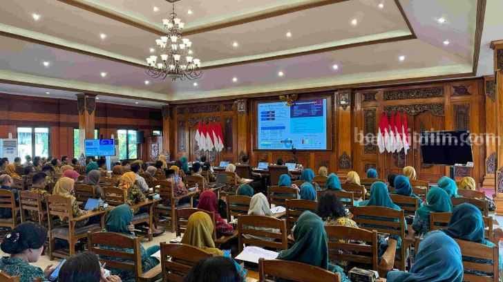 Pj Wali Kota Mojokerto Paparkan Kinerja Pelaksanaan 8 Aksi Konvergensi&nbsp;Stunting