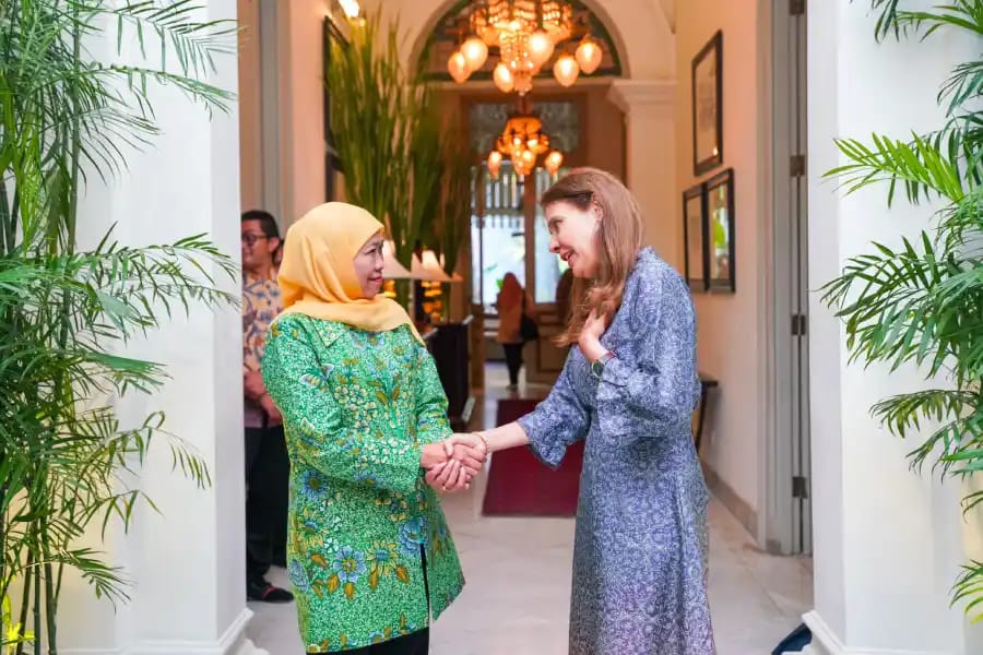 Kepala Perwakilan PBB di Indonesia Temui Khofifah, Bahas&nbsp;Apa?