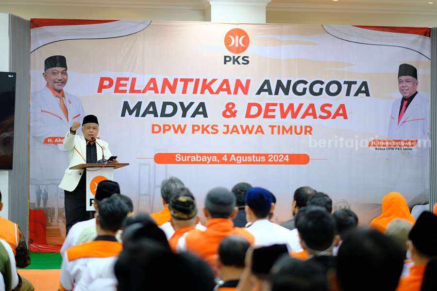 Lantik Kader Madya dan Dewasa, Ketua PKS Jatim: Menangkan&nbsp;Khofifah-Emil