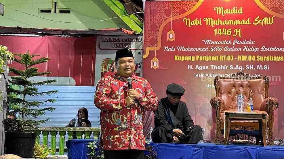PDIP Surabaya Ajak Warga Teladani Nabi Muhammad: Kedepankan Kepentingan Orang&nbsp;Banyak