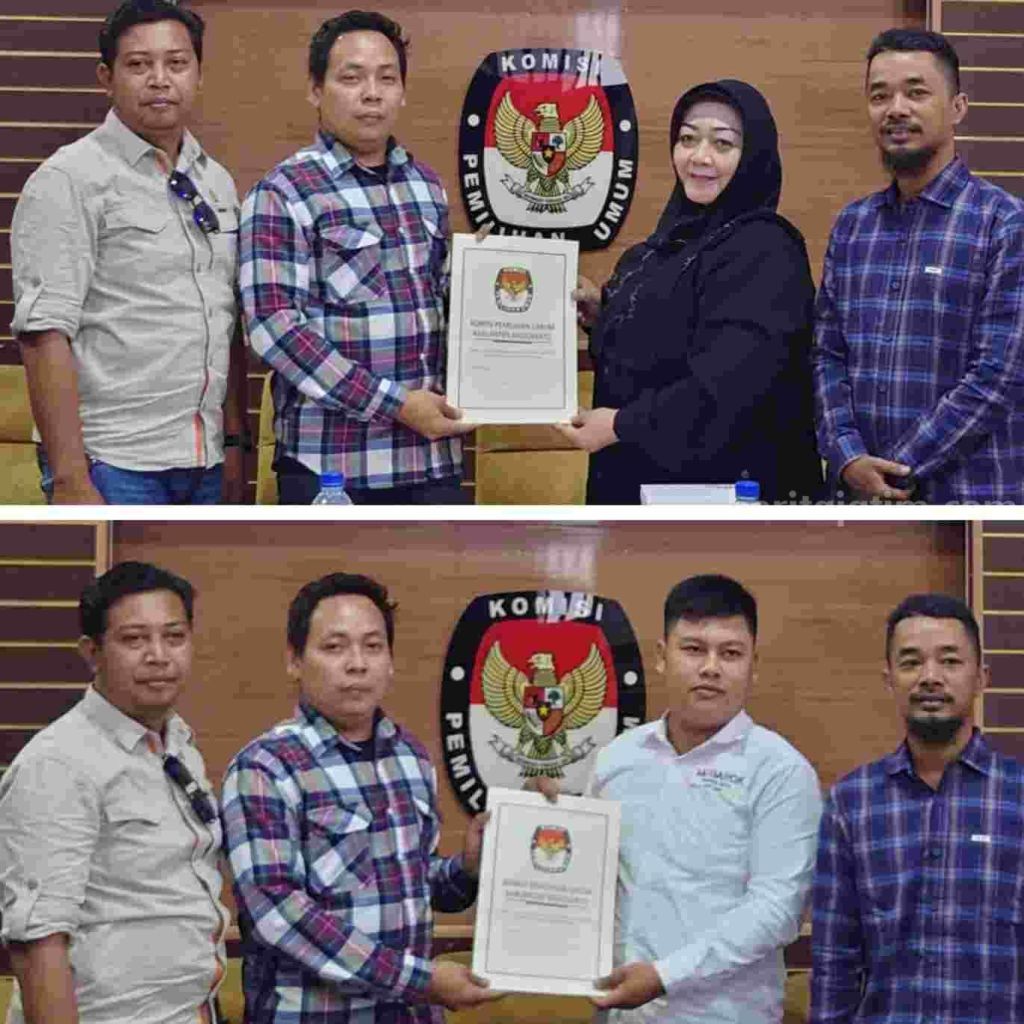 KPU Nyatakan Dua Bakal Paslon Pilbup Mojokerto Memenuhi Syarat 