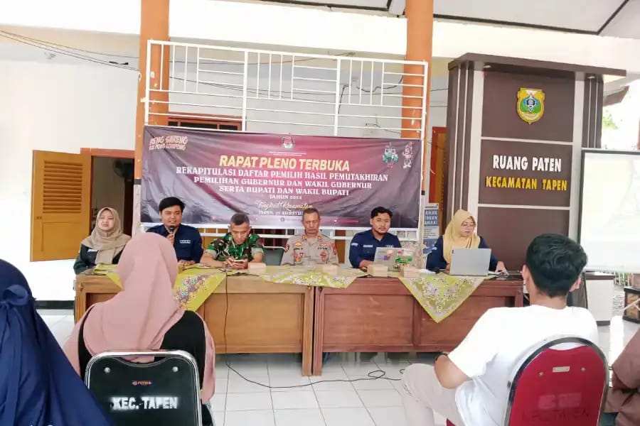 KPU Bondowoso Plenokan DPSHP Berjenjang, Bawaslu Ingatkan Data Pemilih&nbsp;Loksus